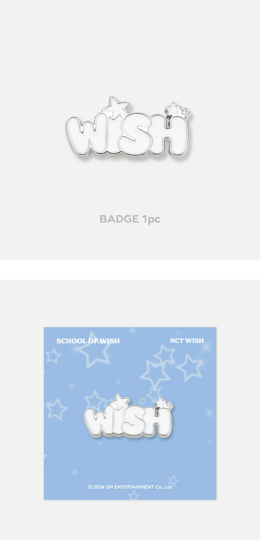 NCT WISH - School of Wish 2024 NCT WISH Fan Meeting Official MD Badge