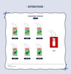 Boynextdoor - holiday house hybe 2026 season's greetings official md miniature keyring