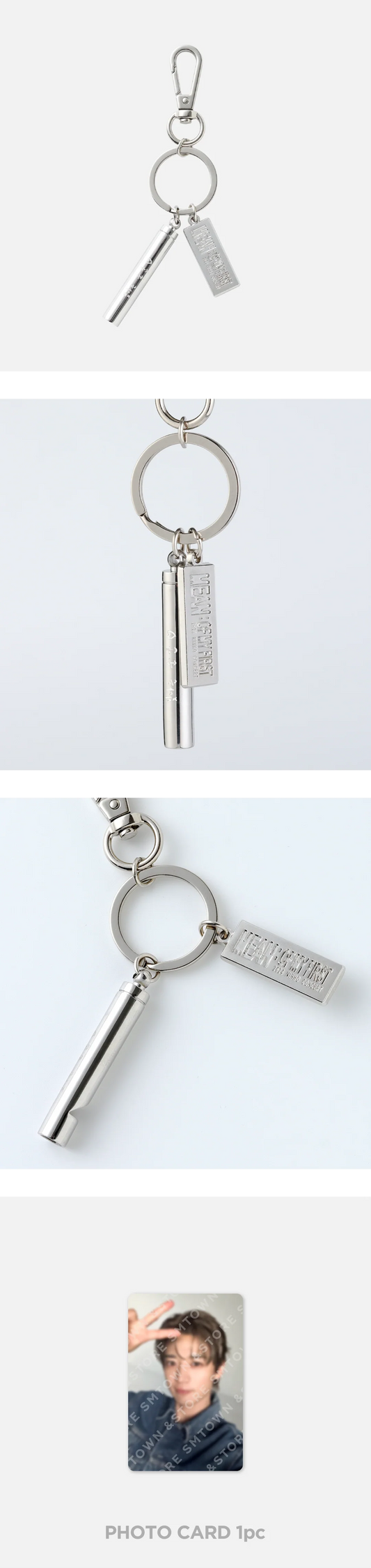 Shinee Minho - Mean : Of My First 2024 Minho Concert Official Md Whistle Keyring + Photo Card Set