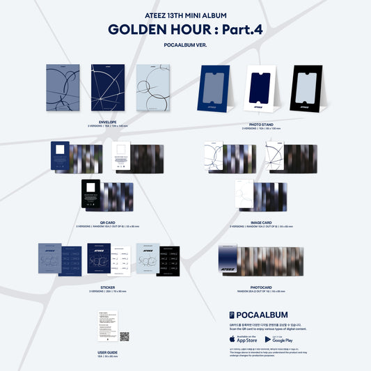 Ateez - golden hour : part.4 mini 13th album poca album a ver
