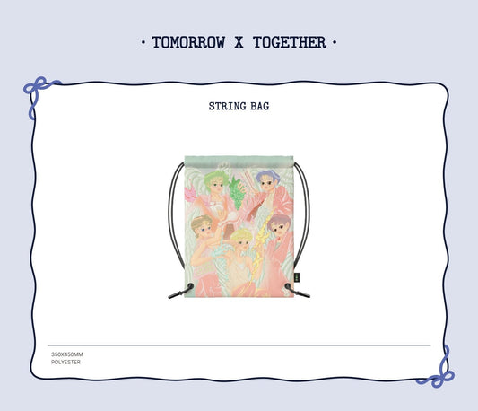 TXT - holiday house hybe 2026 season's greetings official md string bag