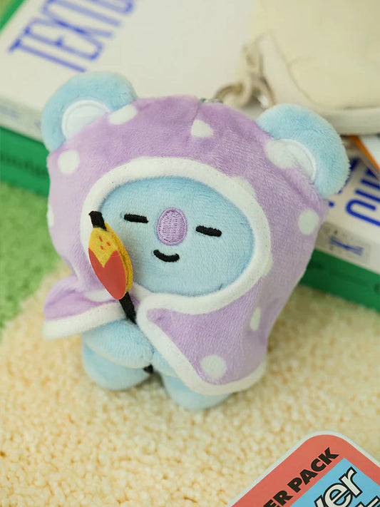 BTS x BT21 - Campfire Edition Official MD Doll Keyring Campfire