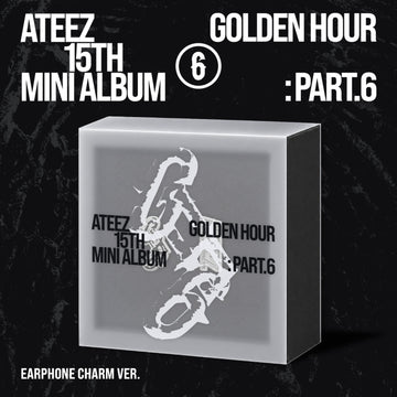 Ateez - Golden Hour : Part.6 15th Mini Album Earphone Charm Ver