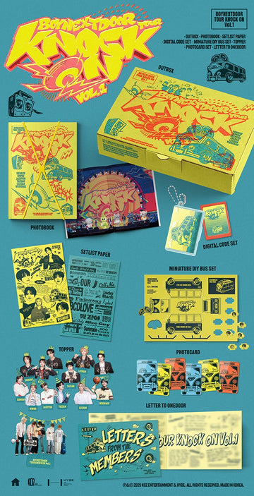 BOYNEXTDOOR - Knock on vol.1 Tour DVD – Kpop Omo