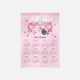 EXO CHANYEOL - 2025 Live Tour 都市風景 (City-Scape) Epilogue Official MD Fabric Calendar