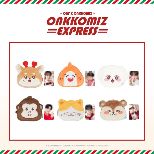 ONF - Onkkomiz Express ONF X Onkkomiz Pop up Store Official MD Face Mini Pouch