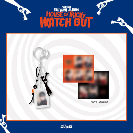 Xikers - House of Tricky : Watch Out Official Merch MD Photo Frame Keyring