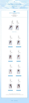 Fromis_9 - From Summer 2024 Photo Exhibition Official MD Acrylic Photo Key Ring