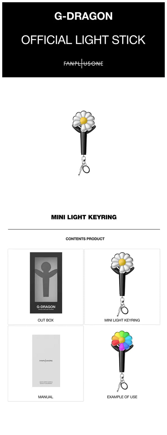 G-Dragon Lightstick/Mini Lightstick/Cradle Available In Store - Foto 4