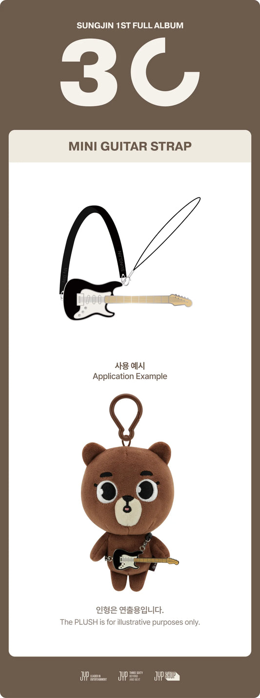 DAY6 Sungjin - 30 Solo Concert Official MD Mini Guitar Strap