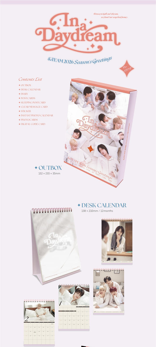 &TEAM - In a Daydream 2026 Season’s Greetings