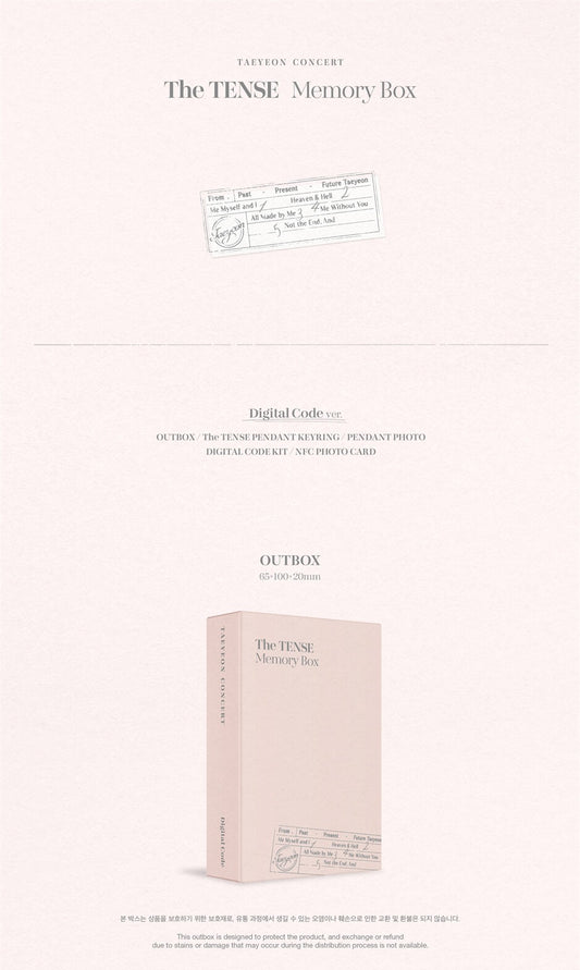 TAEYEON Concert - The Tense Memory Box