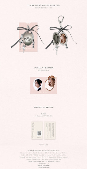 K-POP・アジア TAEYEON Concert The TENSE Memory Box TAEYEON Concert The TENSE Memory Box Blu-Ray – Choice Music LA