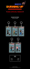 MEOVV - Burning up Official MD Shaker Keyring