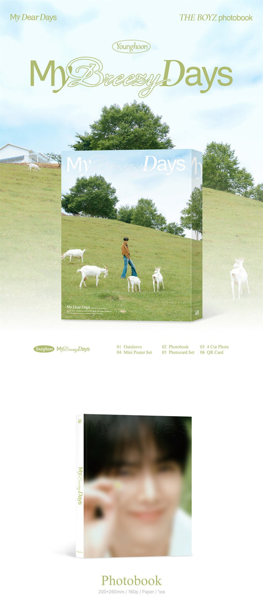 THE BOYZ YOUNGHOON - My Breezy Days My Dear Days Photobook