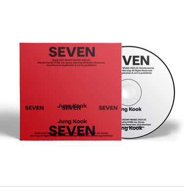 BTS Jungkook - Seven (feat Latto) Single CD