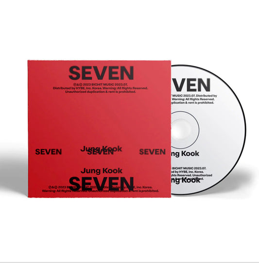 BTS ジョングク - Seven (feat Latto) シングル CD