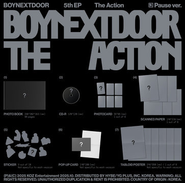 BOYNEXTDOOR 5th Ep Album - The Action – Kpop Omo