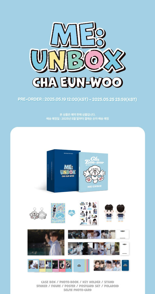 CHA EUN WOO - Me : Unbox Photobook