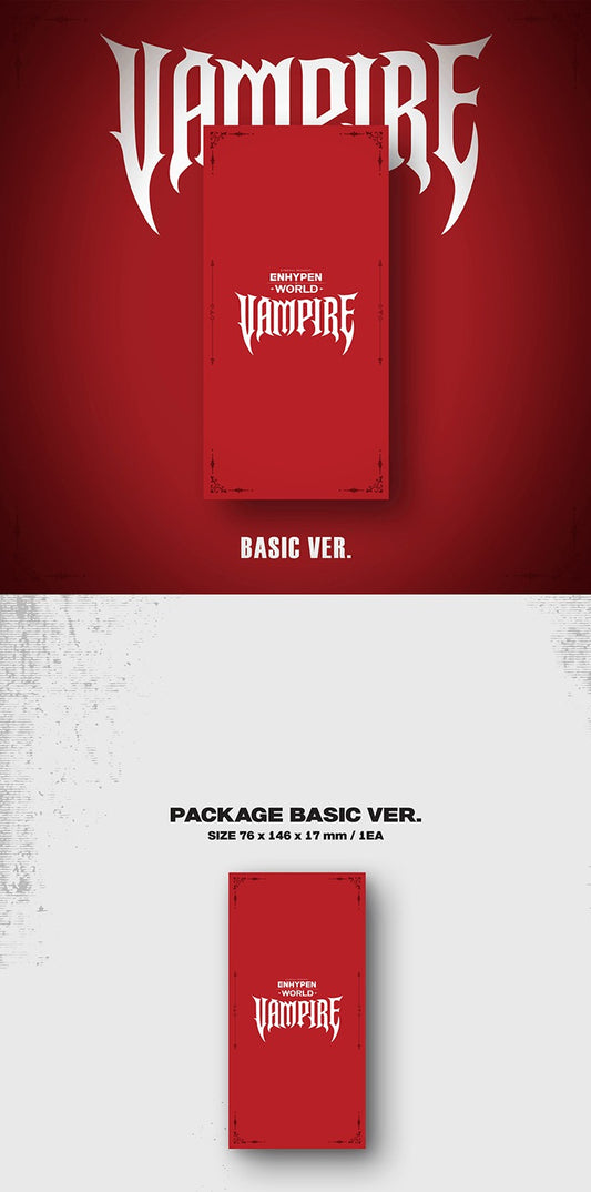 ENHYPEN - Enhypen World Coupon Card Collection (Vampire Basic Ver)