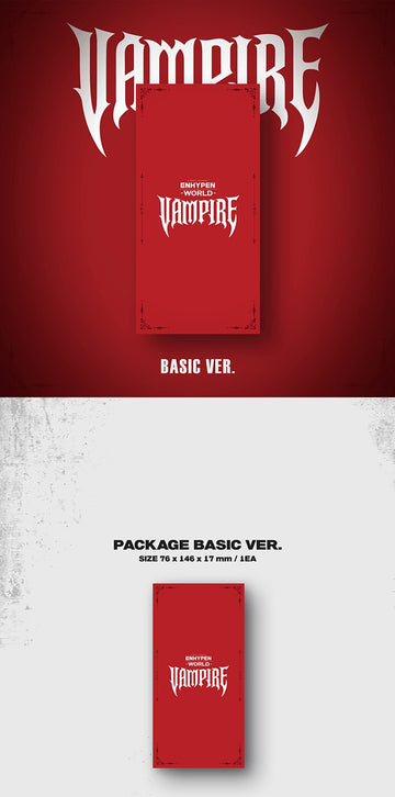ENHYPEN - Enhypen World Coupon Card Collection (Vampire Basic Ver