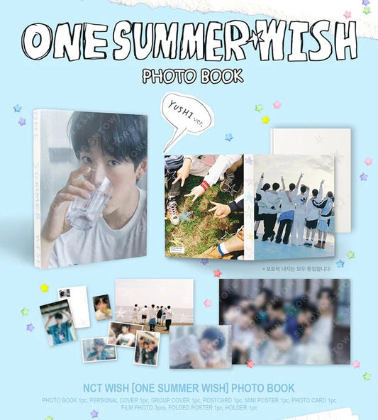 NCT WISH - One Summer Wish the 1st Photo Exhibition Official MD Photo Book