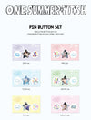 NCT WISH - One Summer Wish the 1st Photo Exhibition Official MD Pin Button Set
