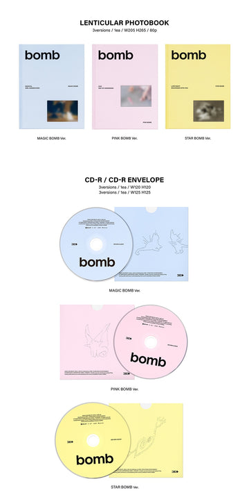 ILLIT 3rd Mini Album - Bomb – Kpop Omo