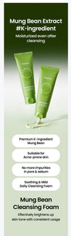 BEPLAIN - Mung Bean Ph-Balancing Cleansing Foam 160ml+160ml