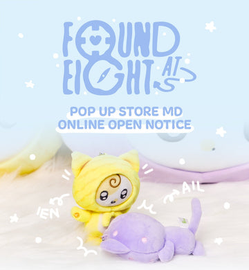 IU – Found at Eight 2025 Pop-Up Store MD & Flower Bookmark Set