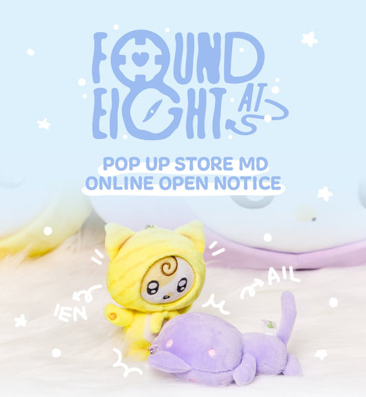 IU – Found at Eight 2025 Pop-Up Store MD & Flower Bookmark Set