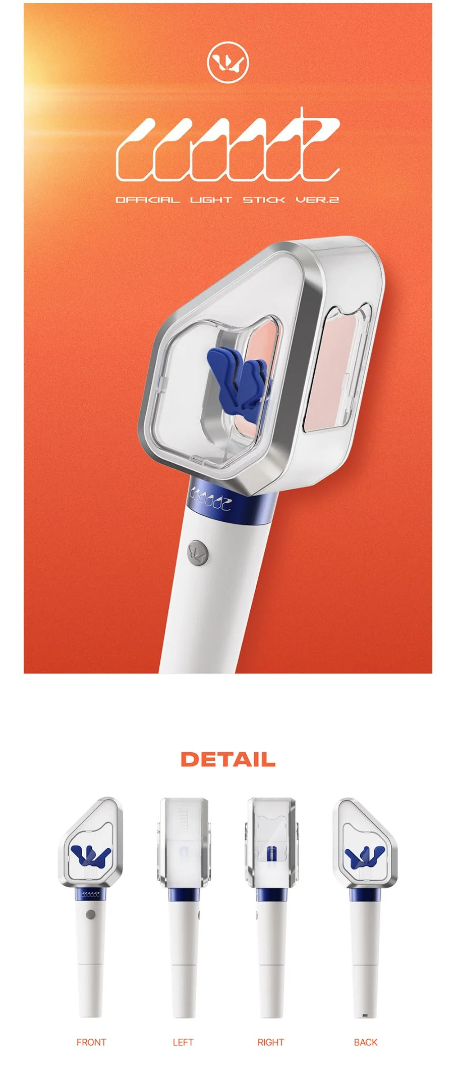 WOODZ - Official Light Stick ver.2 – Kpop Omo