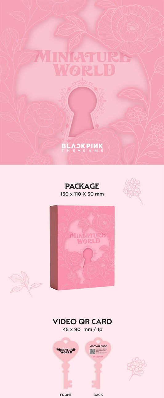 BLACKPINK - The Game Photocard Collection Miniature World