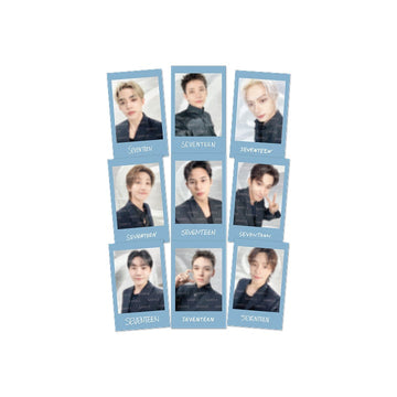 Seventeen - new_ world tour in japan official md instant photo sticker card