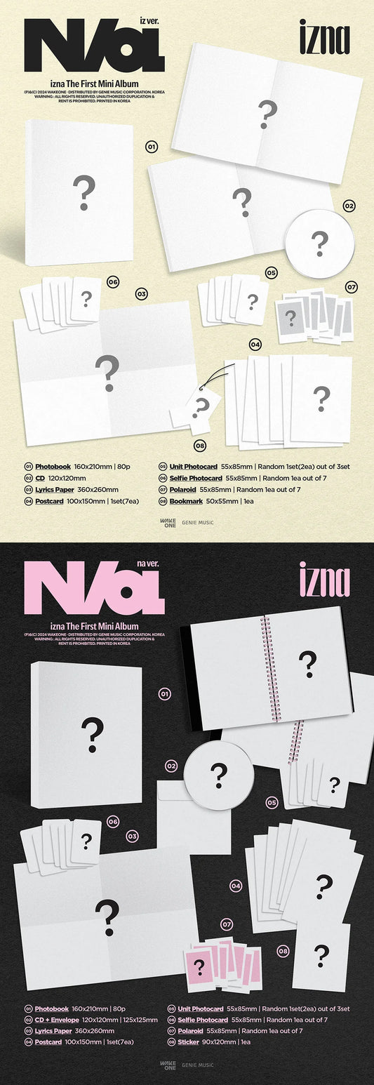 Izna 1st Mini Album  - N/a