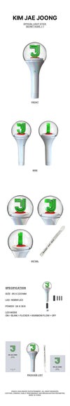 Kim Jaejoong - Official Light Stick Secret Kode J-1