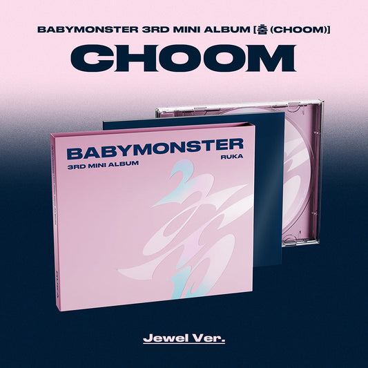 Babymonster - choom 3rd mini album jewel ver asa