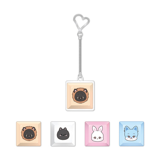 KISS OF LIFE - Kiss of Life the 2nd Anniversary Official MD Key Cap Keyring Set
