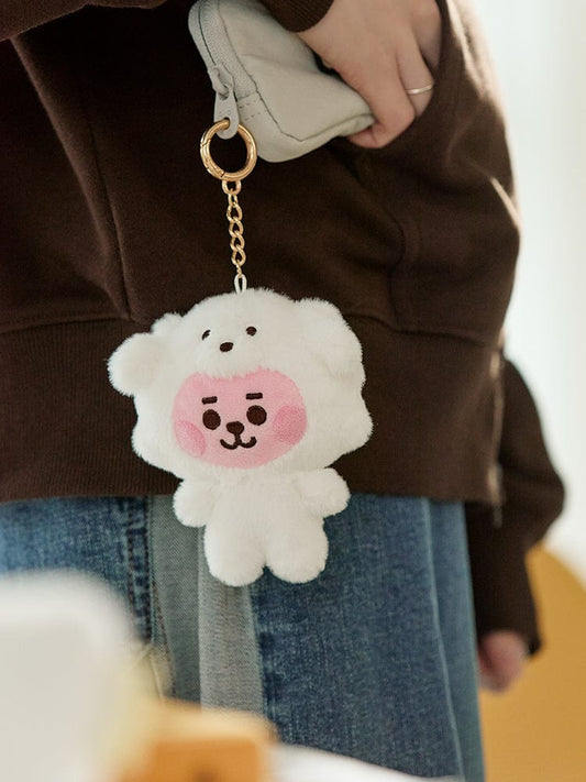 BT21 - Baby Fluffy Doll Keyring