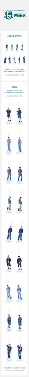 &Team - 2nd Anniversary Official MD Acrylic Keyring