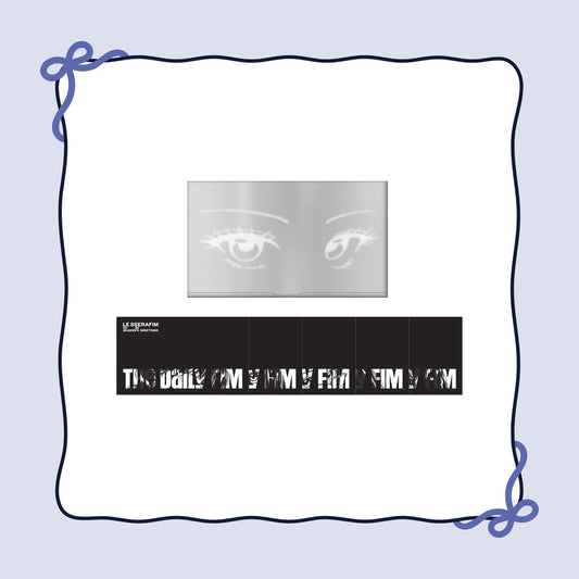 Le sserafim - holiday house hybe 2026 season's greetings official md name card case set