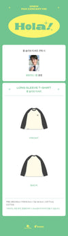 Onew - Hola! Fan Concert Official MD Long Sleeve T-Shirt