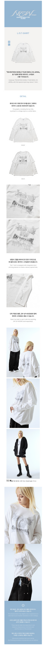 Seventeen - new_ world tour in japan official md l/s t-shirt