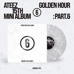 Ateez - Golden Hour : Part.6 15th Mini Album Vinyl LP Marble Ver