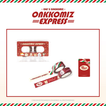 ONF - Onkkomiz Express ONF X Onkkomiz Pop up Store Official MD Masking Tape Dispenser Set