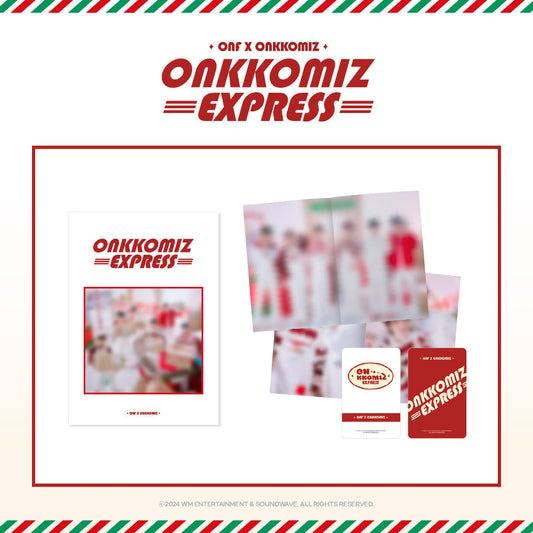 ONF - Onkkomiz Express ONF X Onkkomiz Pop up Store Official MD Mini Photobook