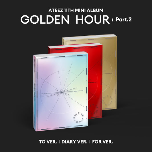 ATEEZ 11th Mini Album - Golden Hour:  Part 2 (Signed Version)