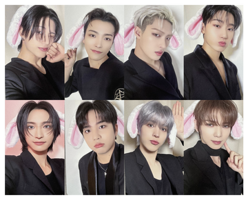 ATEEZ Golden Hour Part 2 - Bunny Headband Official POB Photocard