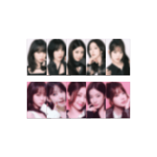 Le sserafim - invitation vr concert official md photo postcard set