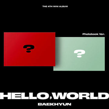 Baekhyun 4th Mini Album - Hello, World Photobook (Random)